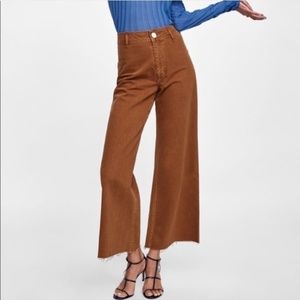 Zara Marine Straight Jean Pants